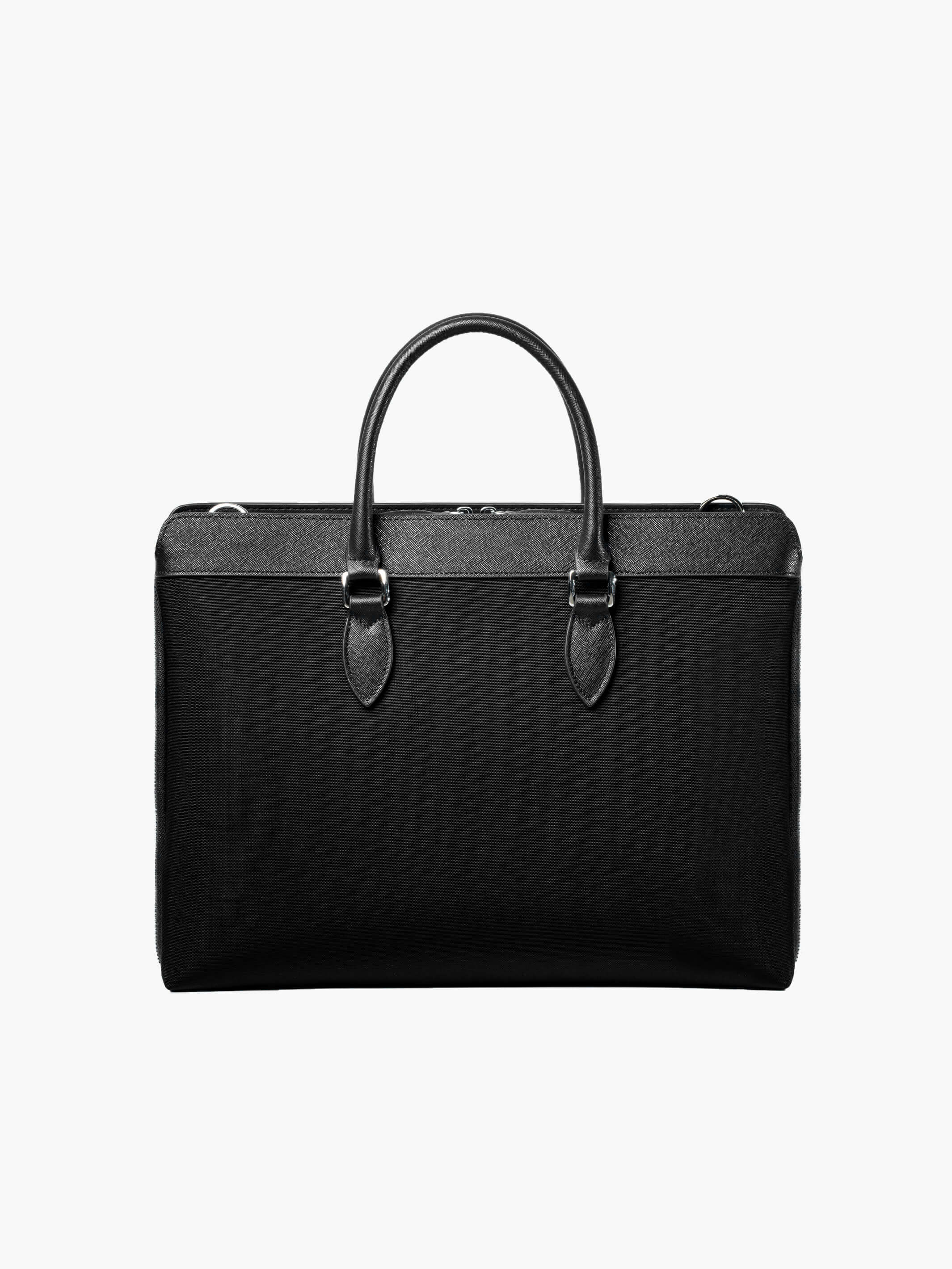 Alpha Leather-Trimmed Briefcase - Image 16