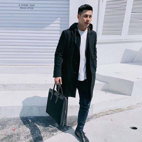 Alpha Leather-Trimmed Briefcase - Image 33