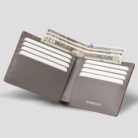 Cosmopolitan Slim Leather Wallet - Image 21