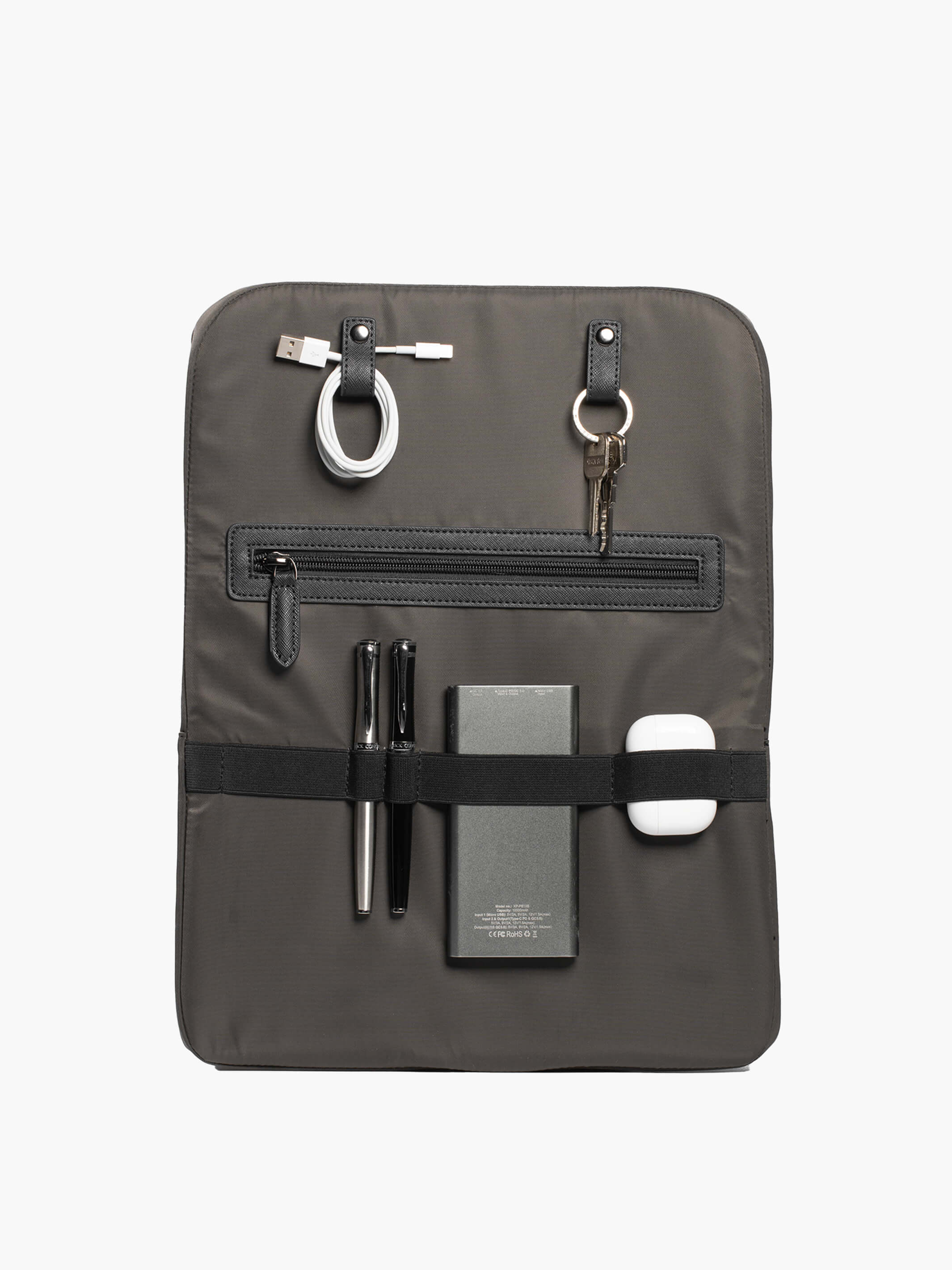 Earthen Recycled Leather Backpack - Image 15