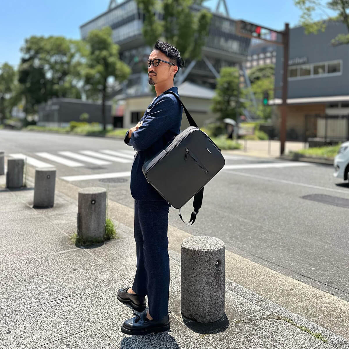 Earthen Recycled Leather Backpack - Image 37