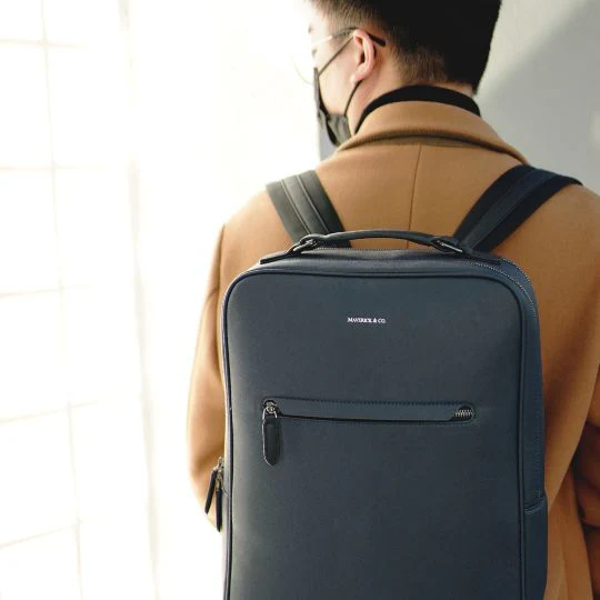 Earthen Recycled Leather Backpack - Image 39