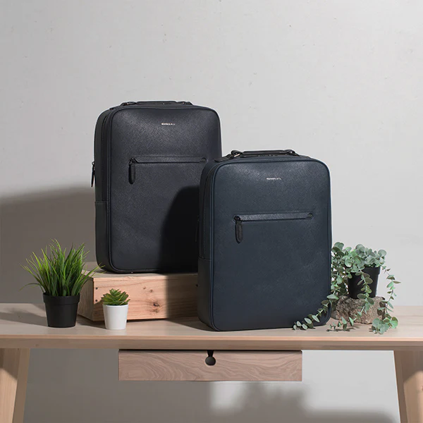 Earthen Recycled Leather Backpack - Image 43