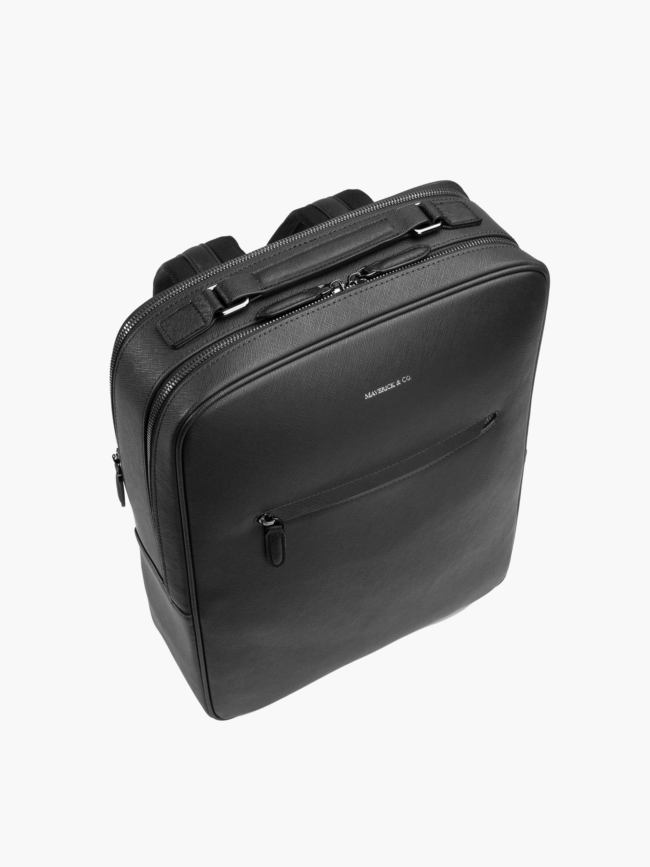 Earthen Recycled Leather Backpack - Image 7