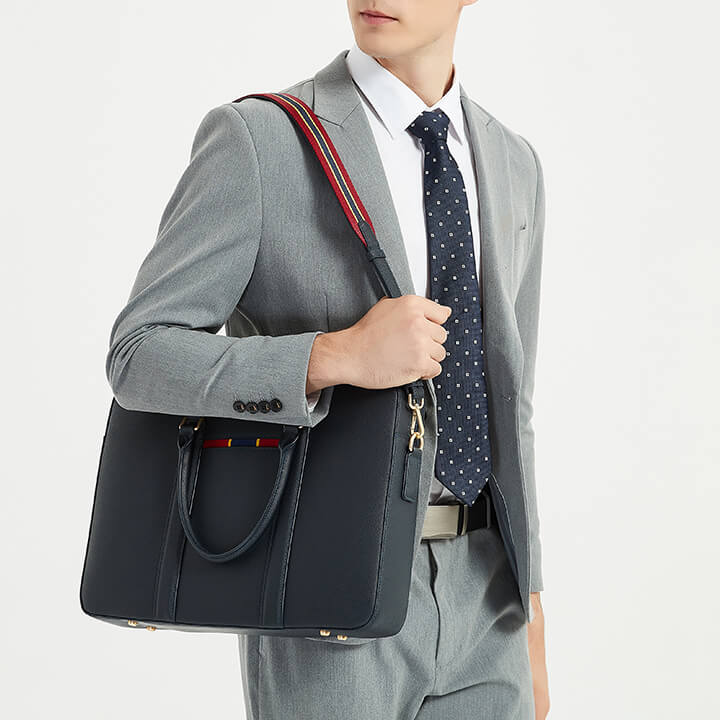 FC Barcelona Leather Briefcase - Image 13