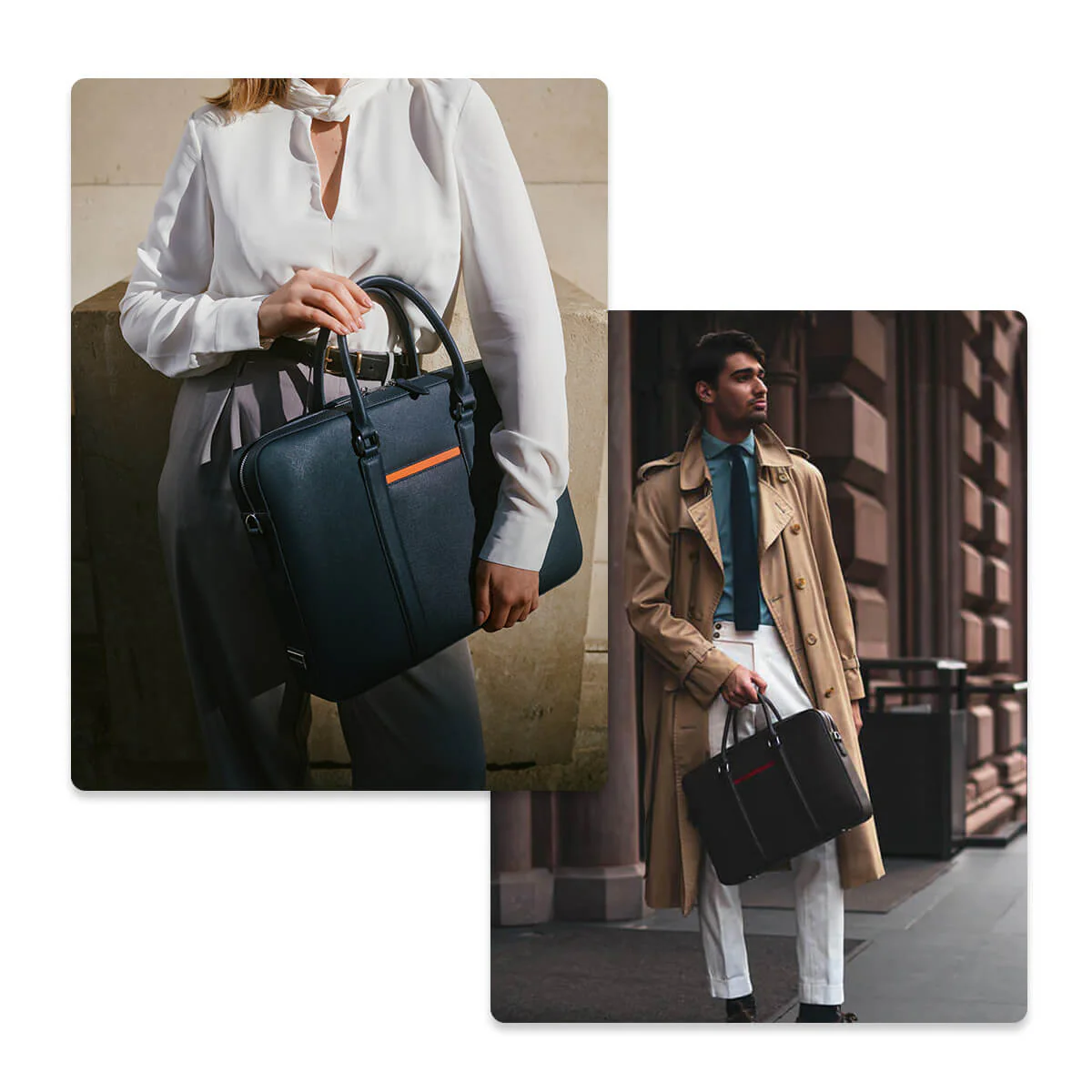 Manhattan Leather Briefcase - Image 43