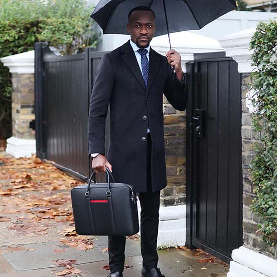 Manhattan Leather Briefcase - Image 56