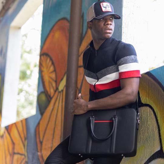 Manhattan Leather Briefcase - Image 59