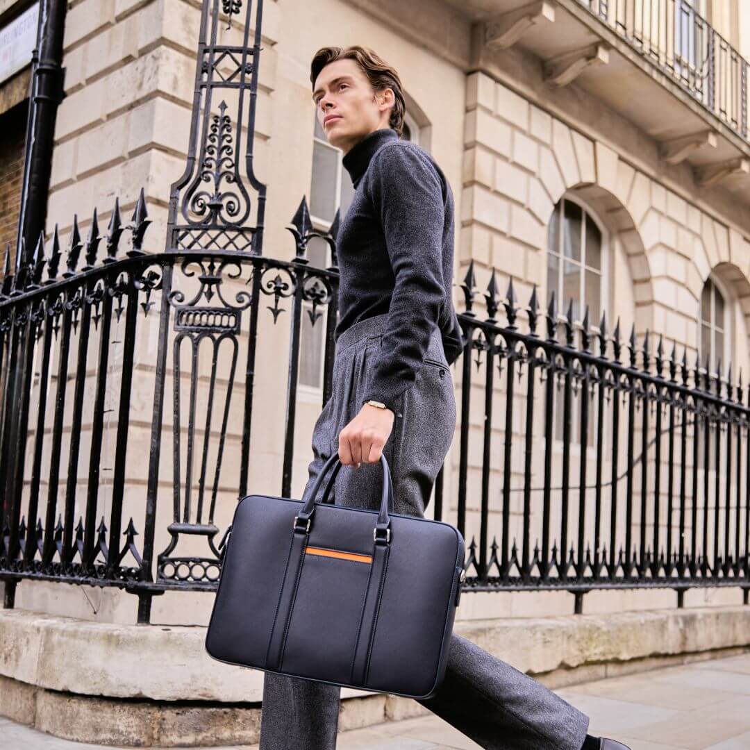 Manhattan Leather Briefcase - Image 61