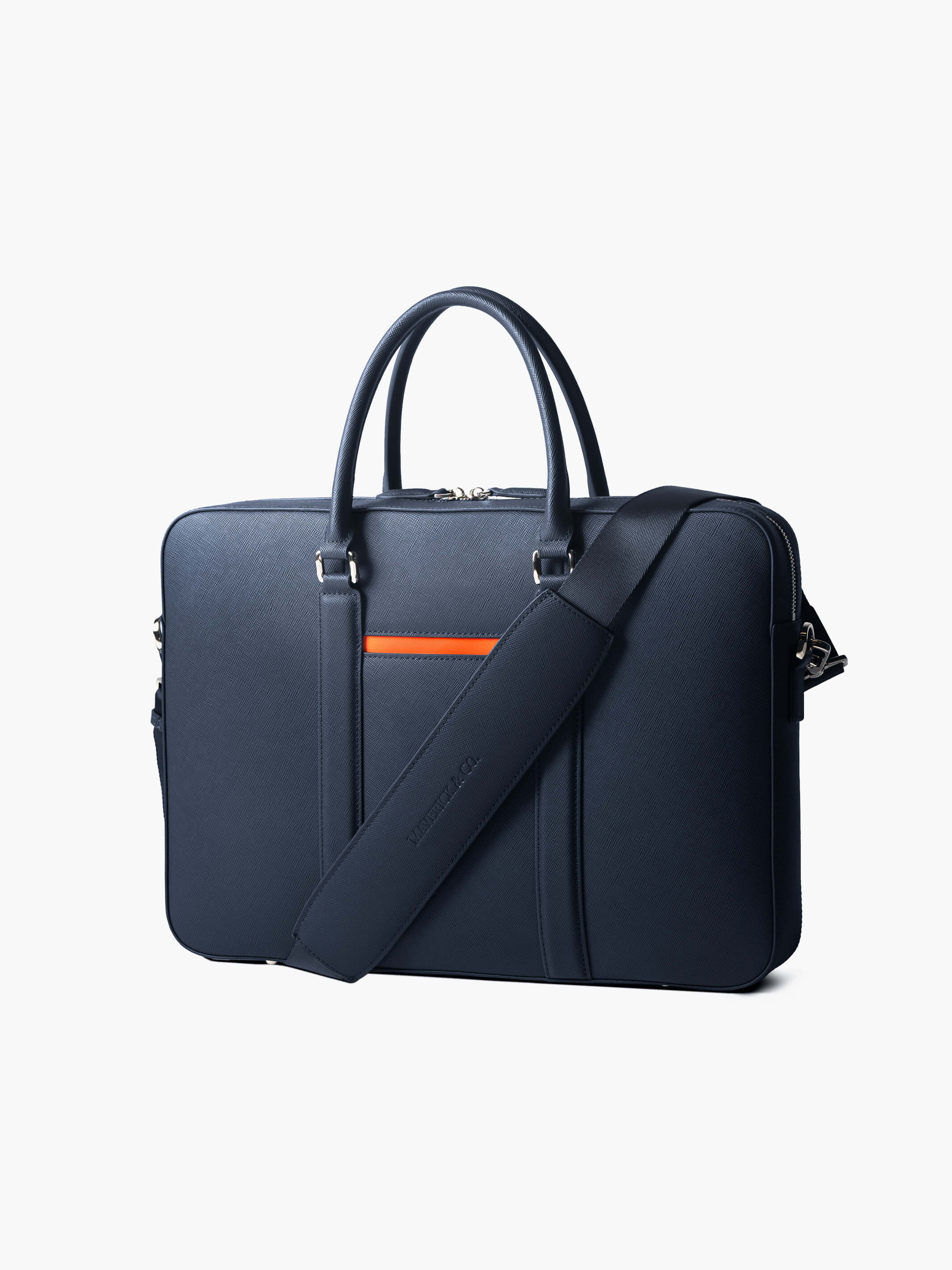 Manhattan Leather Briefcase - Image 7