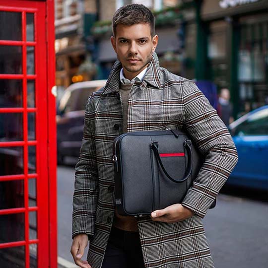 Manhattan Leather Briefcase - Image 67