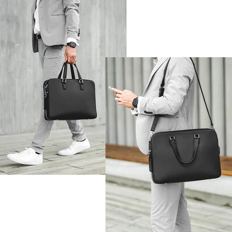 Windsor Deluxe Leather Briefcase - Image 12