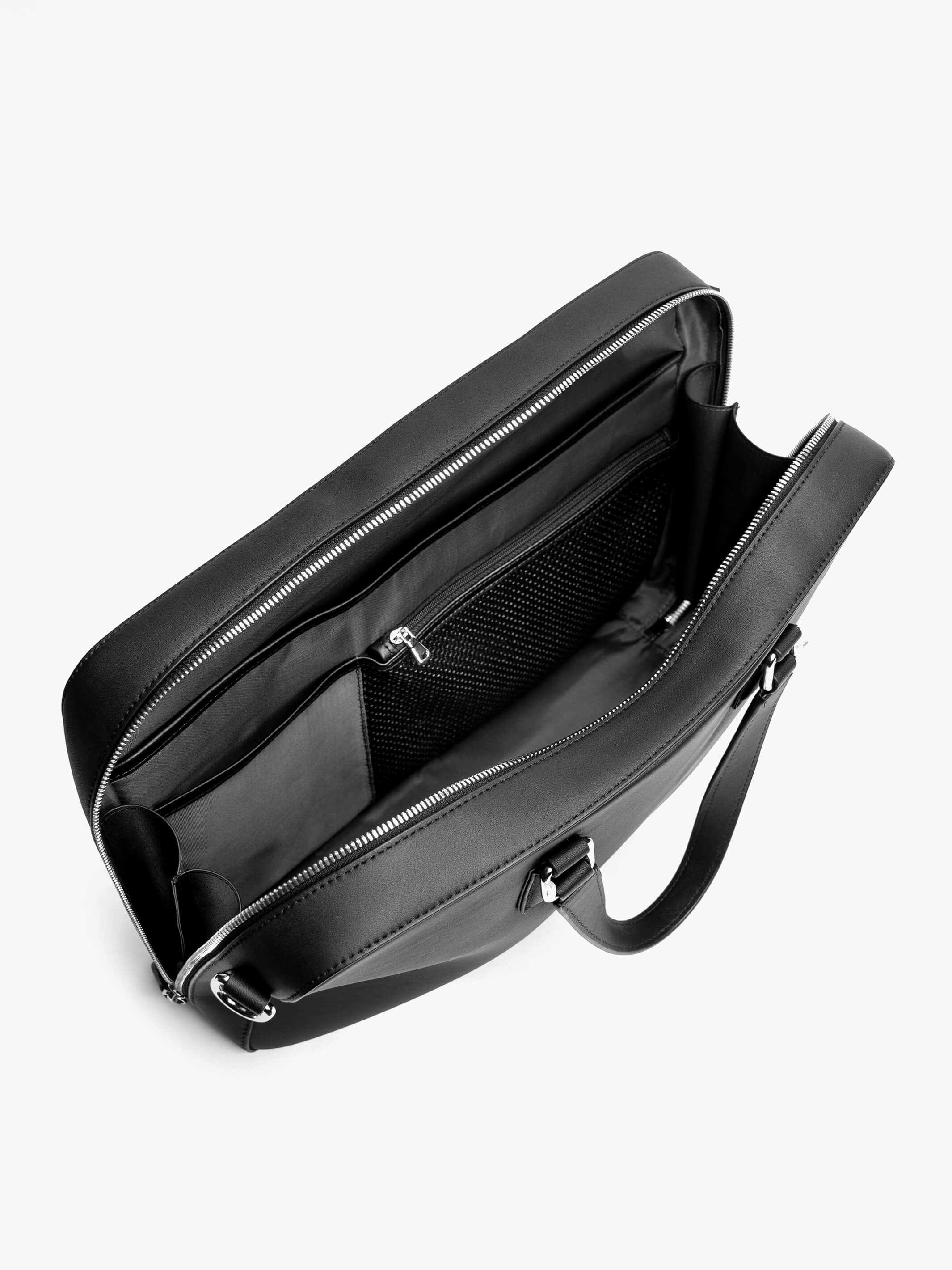 Windsor Deluxe Leather Briefcase - Image 4